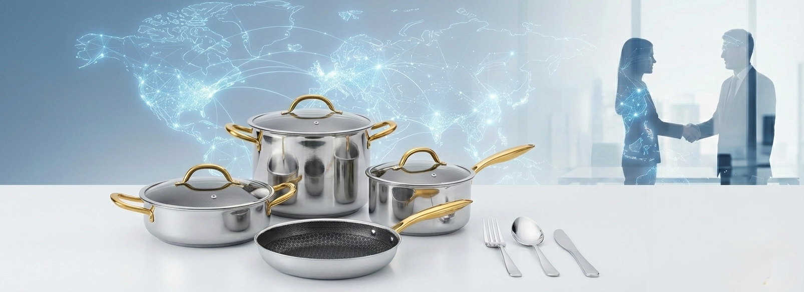 global stainless steel cookware supply chain partnership mission