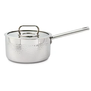 goldensea triply stainless steel saucepan gs 01602 sp cilver colour