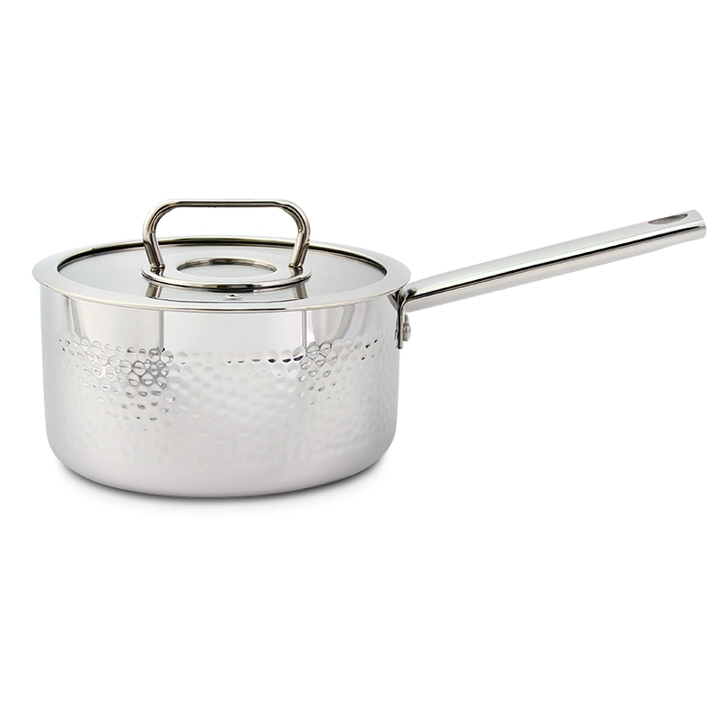goldensea triply stainless steel saucepan gs 01602 sp cilver colour