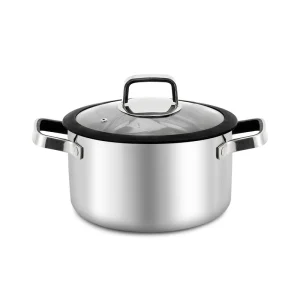 tri ply stainless steel casserole gs 01611 ca