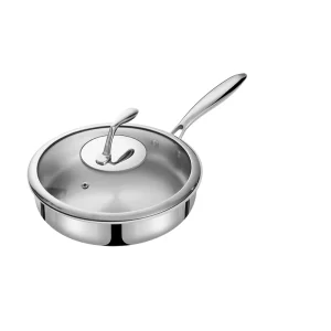 tri ply stainless steel frypan gs 01690 fp