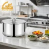 tri ply stainless steel saucepan gs 01625 sp commercial kitchen countertop food prep