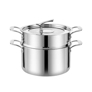 tri ply stainless steel steamer gs 01626 st