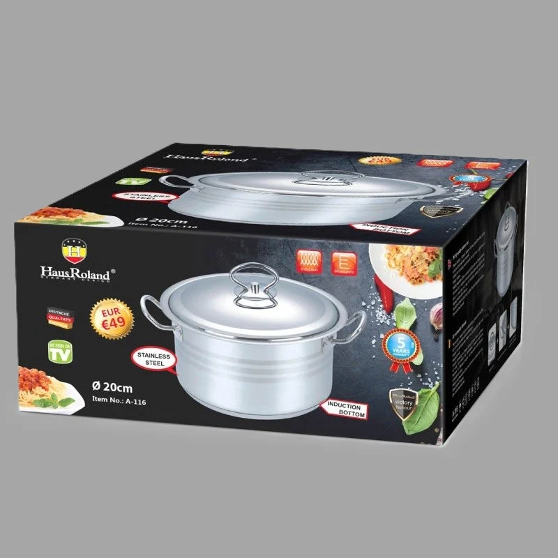 custom cookware packaging gift box design