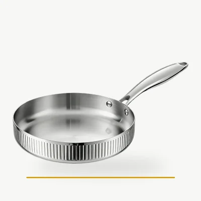 Triply stainless steel frying pan category tile for B2B cookware sourcing
