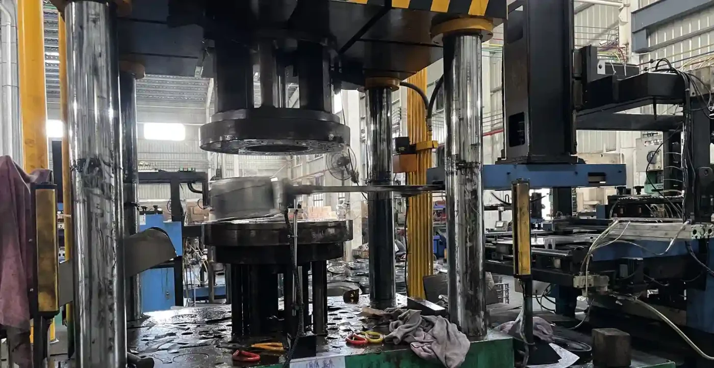 stainless steel cookware factory hydraulic press production for B2B supplier evaluation