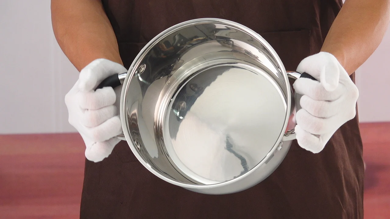 stainless steel cookware food-contact interior surface for OEM material specification review