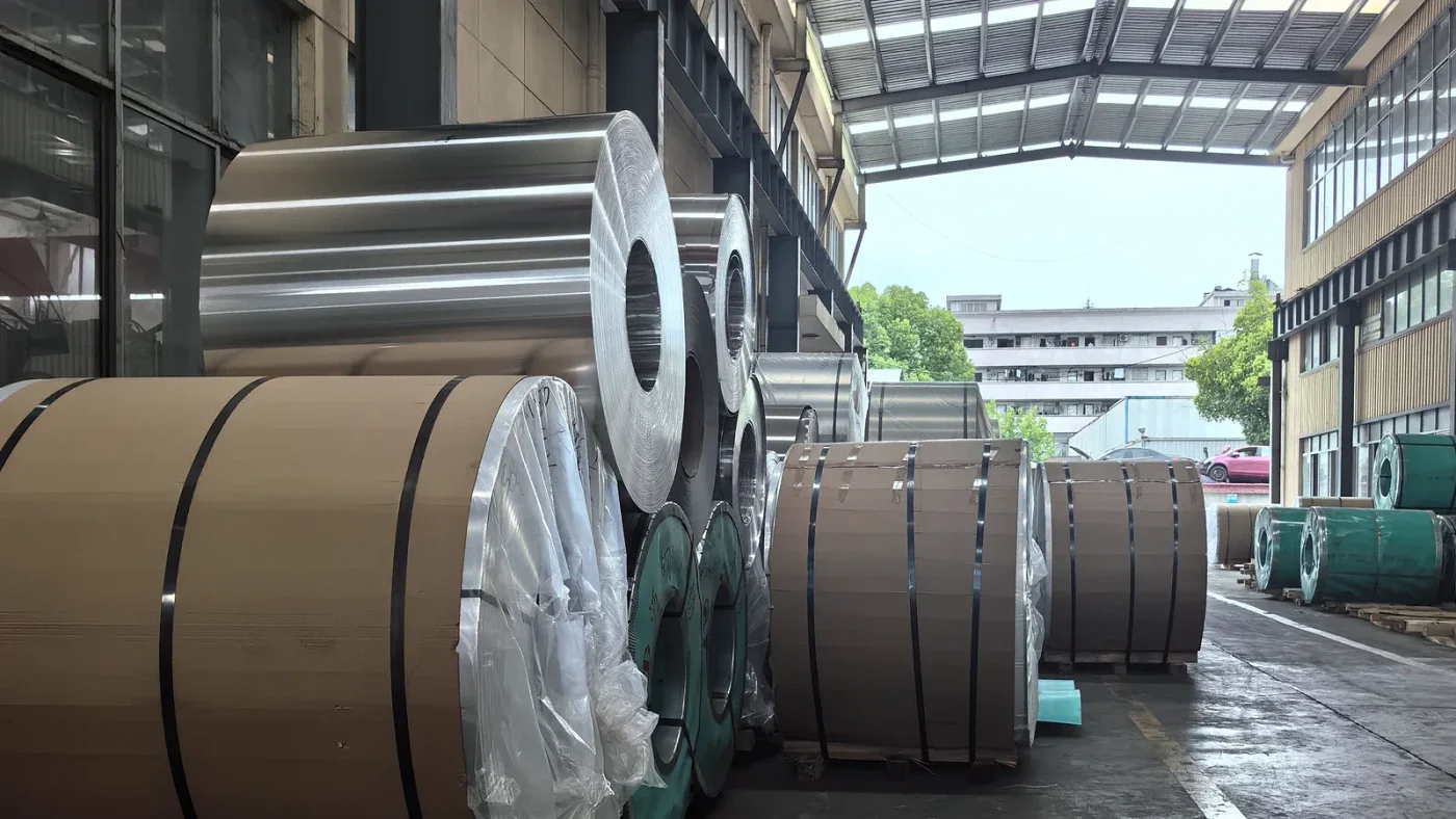 Stainless steel coils prepared for OEM cookware body production