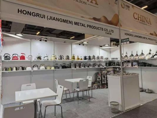 Hongrui Jiangmen Metal Products booth 11AF29 at ZUCHEX 2026 China Pavilion